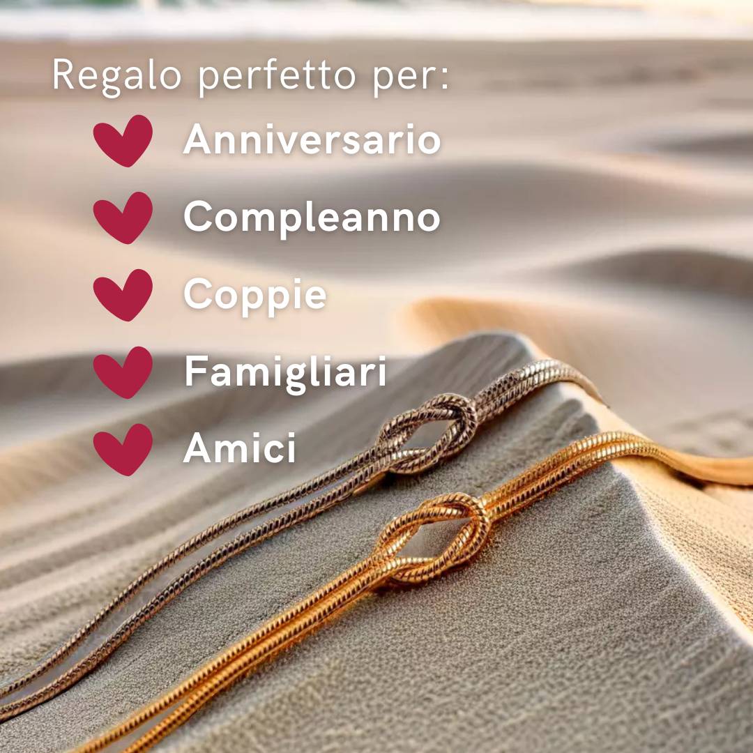 Minimales Armband Mit Knoten