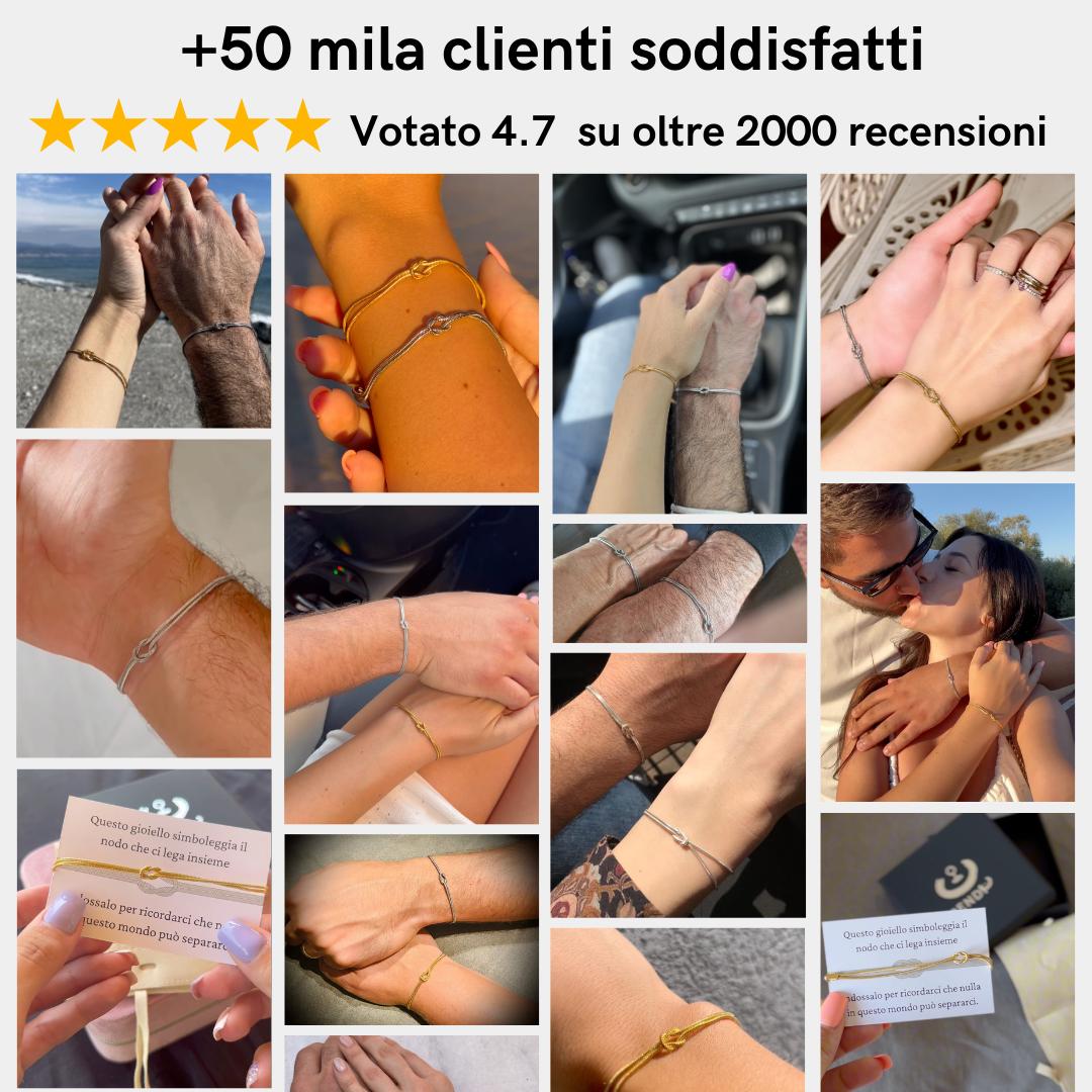 Minimales Armband Mit Knoten