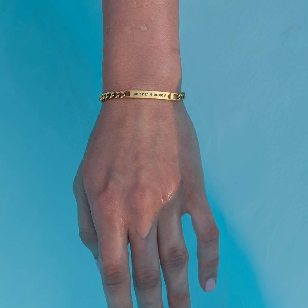 Bracelet personnalisé avec chaîne