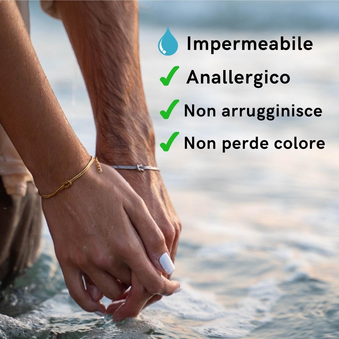 Minimales Armband Mit Knoten
