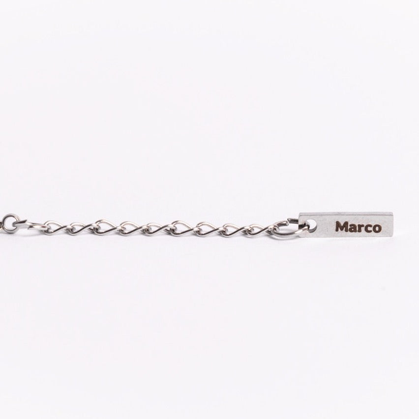 Minimal Unisex Bracelet With Engraved Plate