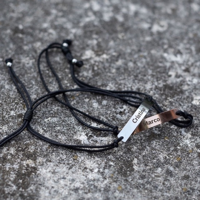 Bracciale Personalizzato Stringato Semplice