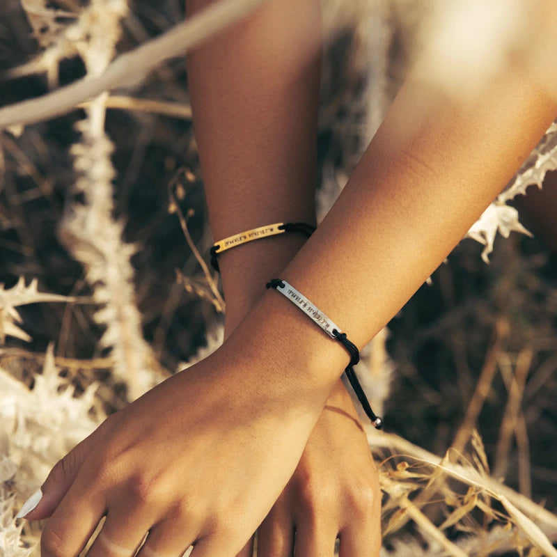 Bracciale Personalizzato Stringato Semplice