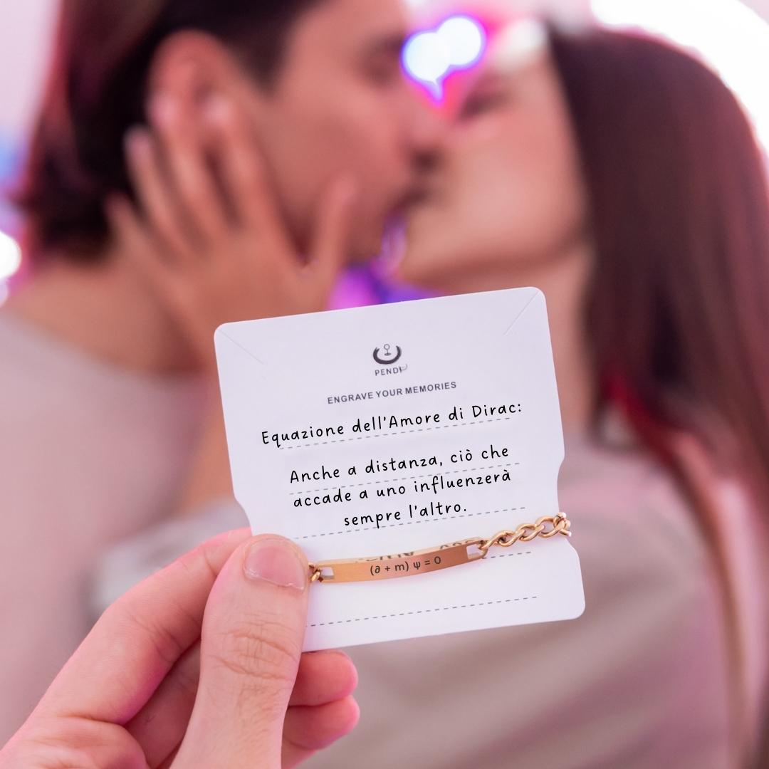 Bracciale Catenina Legame Quantico dell'Amore