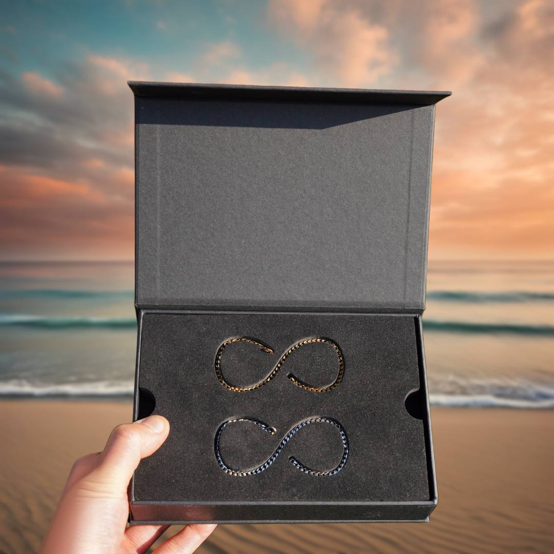 Bracciali Permanenti "Per Sempre" Kit Completo per Coppie e Amici