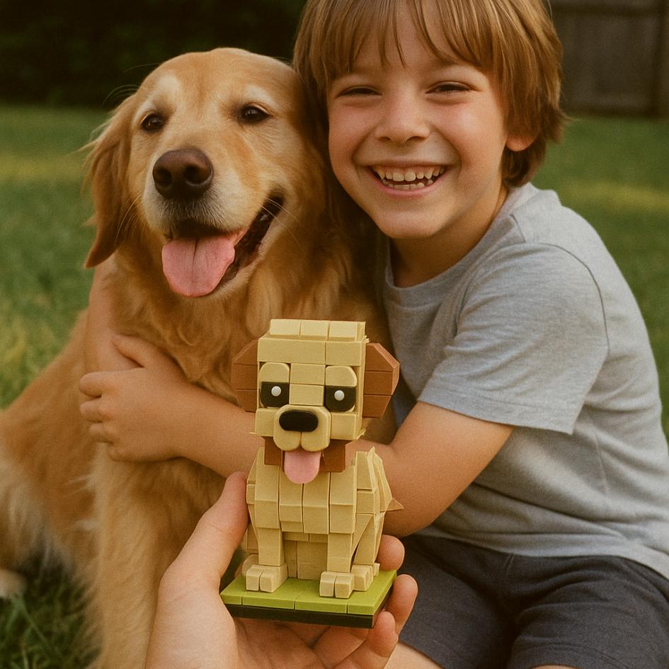 Customized Brick Portrait (One Character)