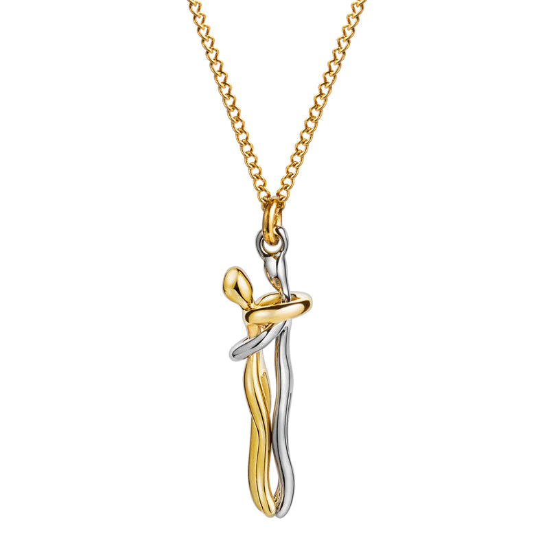 Collana con Ciondolo a Freccia 3 Diamanti Collana con Ciondolo a Freccia 3 Diamanti