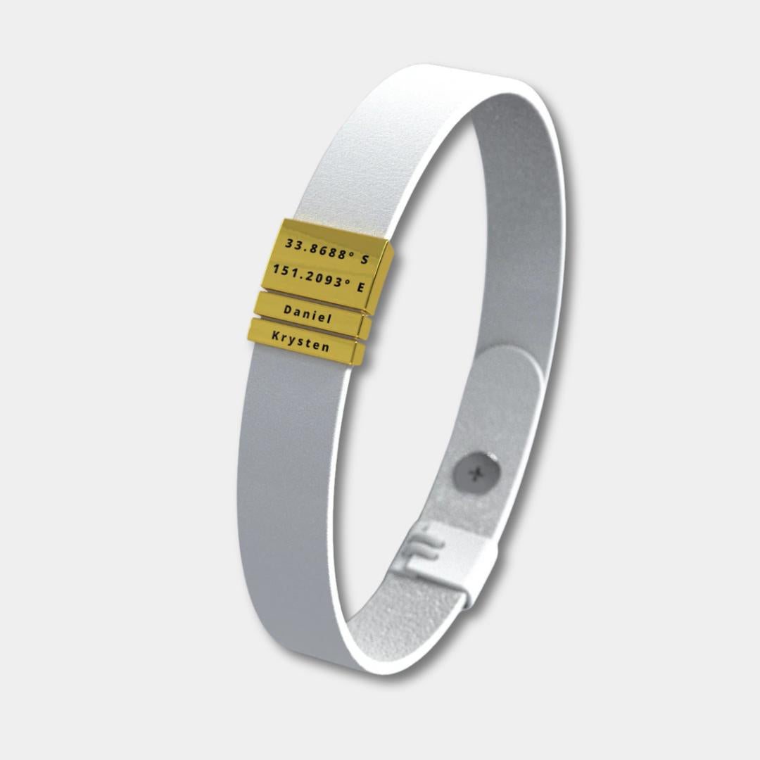 Bracciale Charms Personalizzati in Similcuoio