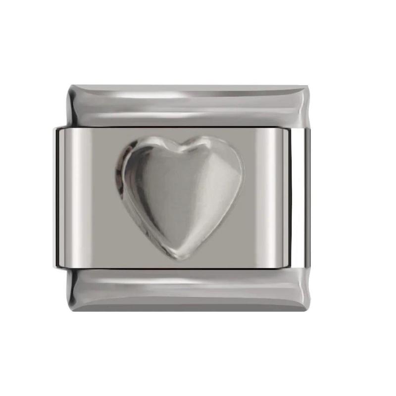 Charm - Cuore d'argento